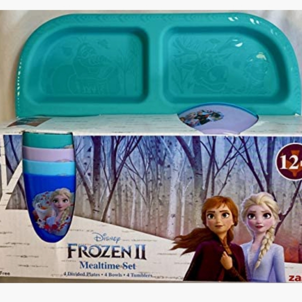 New Disney Frozen 2 Mealtime Set 4 place settings